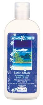 Monoi de Tahiti Latte Solare Abbronzante